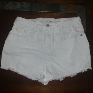 White shorts